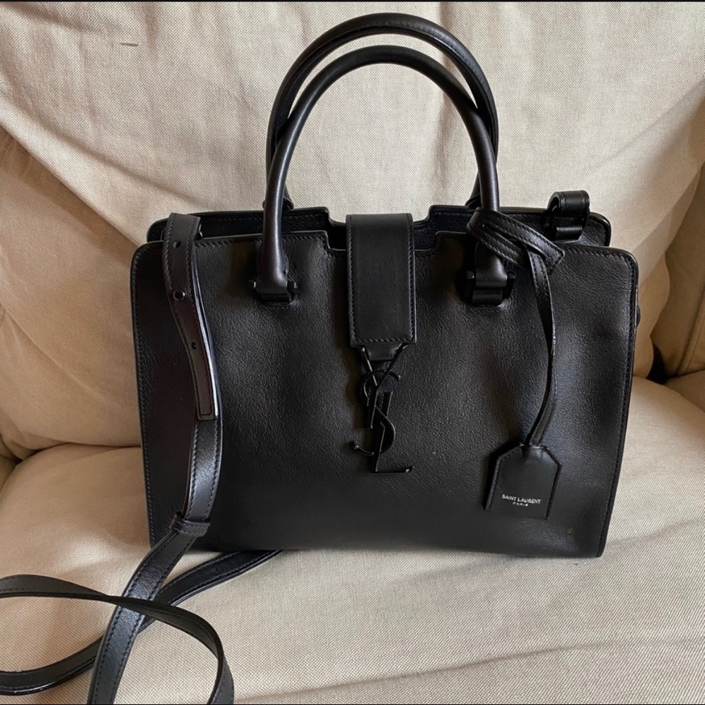 Saint Laurent Monogram Cabas Bag